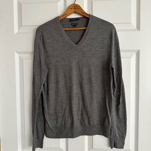 Express men’s sweater medium grey